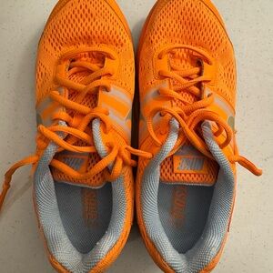 Nike Womens Bright Orange Sneakers